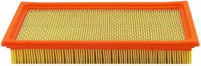 Hastings filters air filter element panel paper steel mesh orange and yellow ea