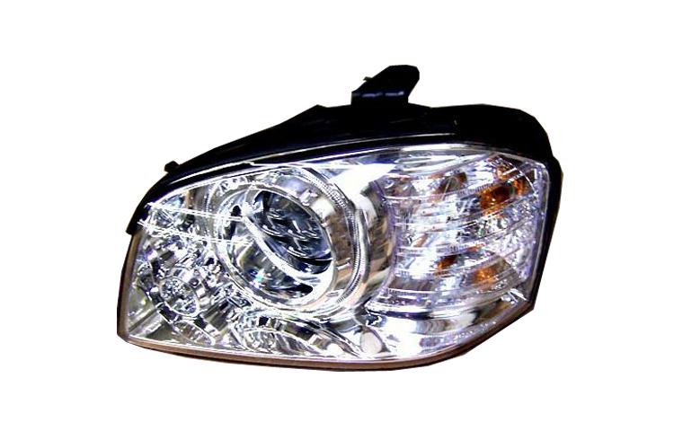 Depo driver & passenger side replacement headlight 05-06 fit kia optima low beam