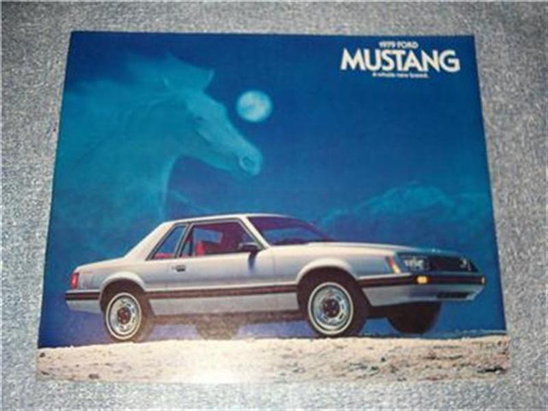 1979 ford mustang original sales brochure