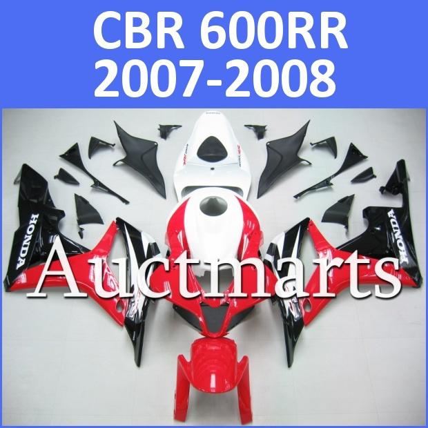 Fit honda 07 08 cbr600rr cbr 600 rr 2007 2008 fairing kit abs plastics h8 d00