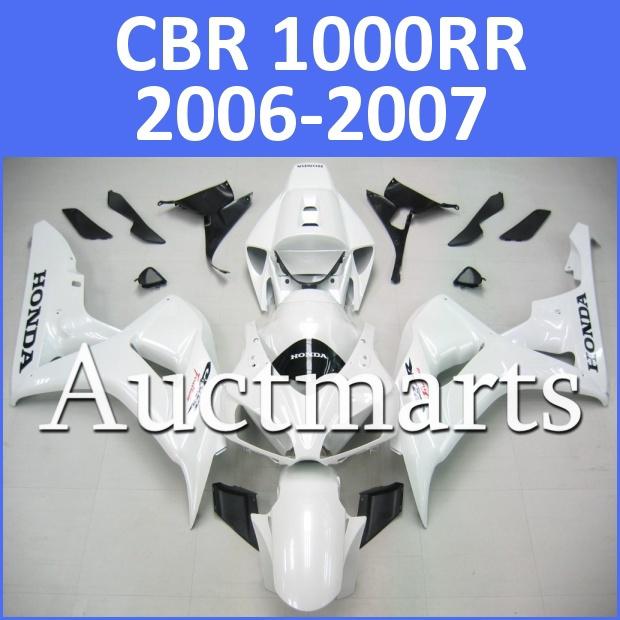 Fit honda 06 07 cbr1000rr cbr 1000 rr 2006 2007 fairing kit abs plastics e54 d03