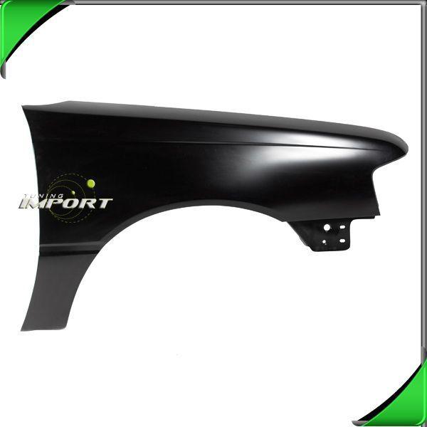 88-94 ford tempo right front fender primed black steel replacement primered rh