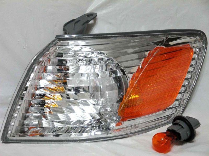 Toyota 00 01 camry corner turn signal parking light lamp w/bulb l driverside new