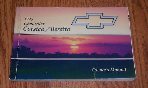 1995 chevrolet corsica owners manual, 1995 chevrolet beretta owners manual 