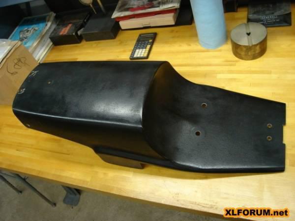 Sportster drag race fiberglass tail section solid mount evo sportsters 86 to 03