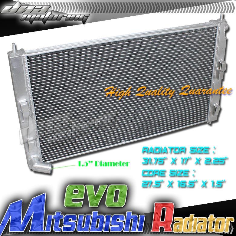 Evo-10 x 08+mr/gsr/se dual core full aluminum radiator