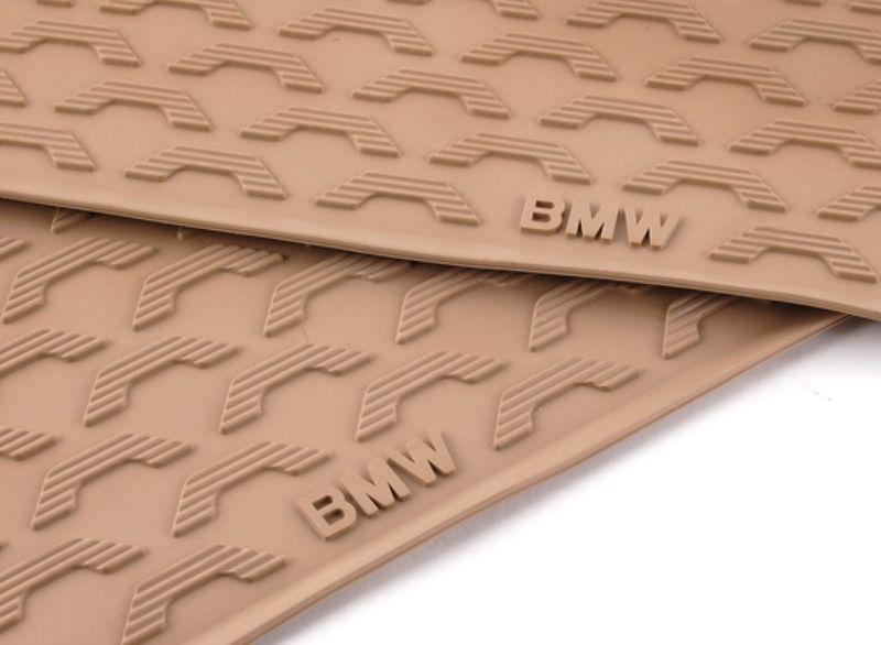 2007 to 2012 bmw 328i/335i convertible factory oem accessory rubber floor mats