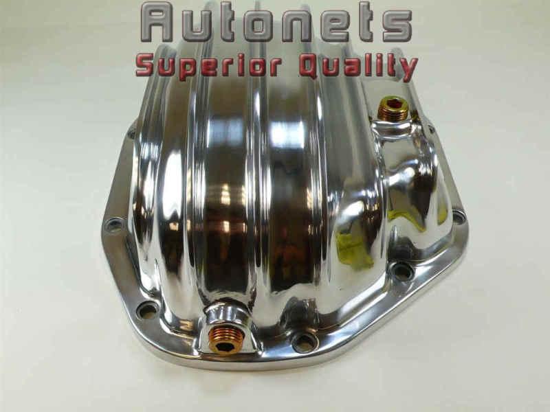 Ford dana 80 f350 f450 f550 polished aluminum differential cover rear 10 bolt