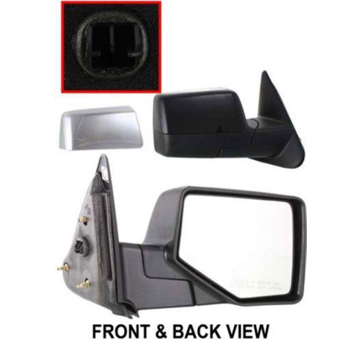 New manual passengers side door mirror