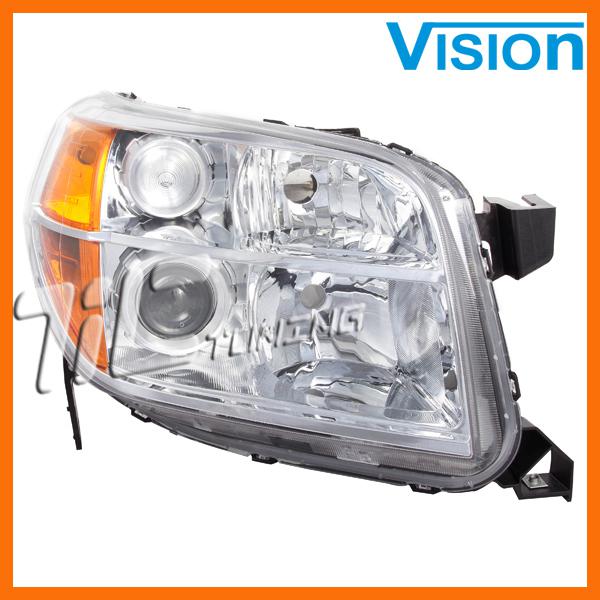 2006-2008 honda pilot passenger side headlamp right head light len housing rh