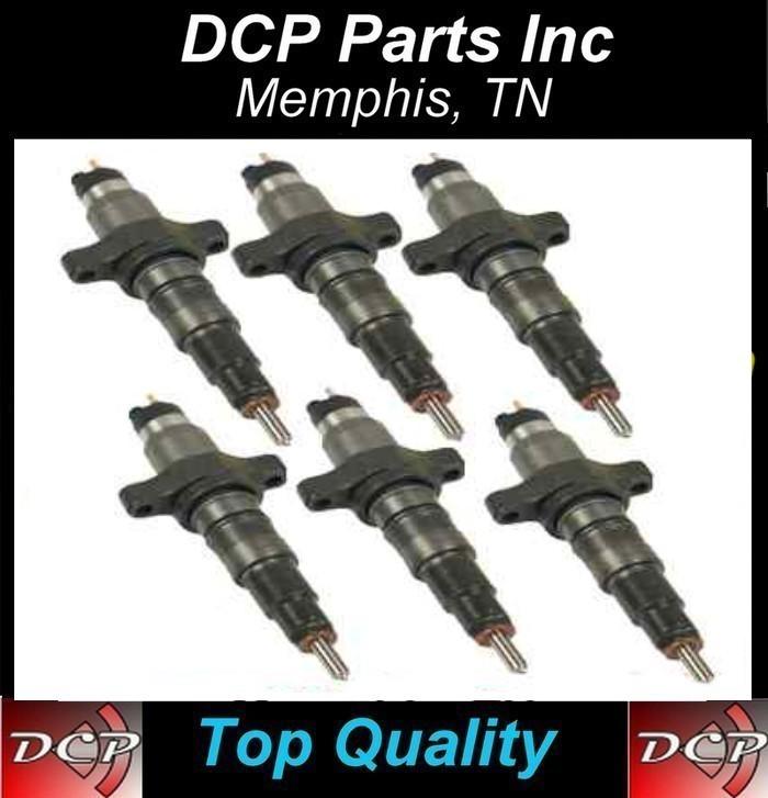 Set 6 dodge cummins 2003-2007 5.9 5.9l 50hp common rail performance injector  