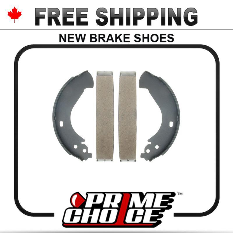 Prime choice new premium brake shoe set 4 shoes rear pair