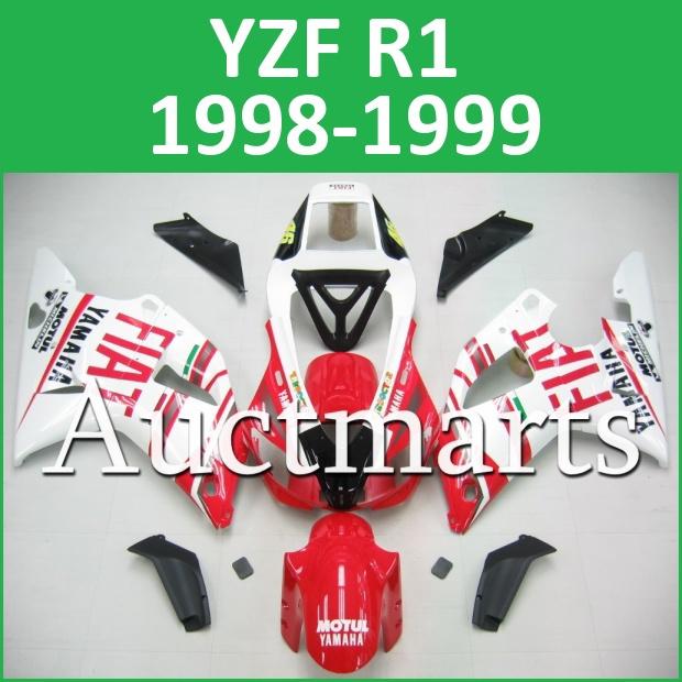 Fit yamaha yzf r1 98 99 yzfr1 1998 1999 1000 fairing kit bodywork a6 c03