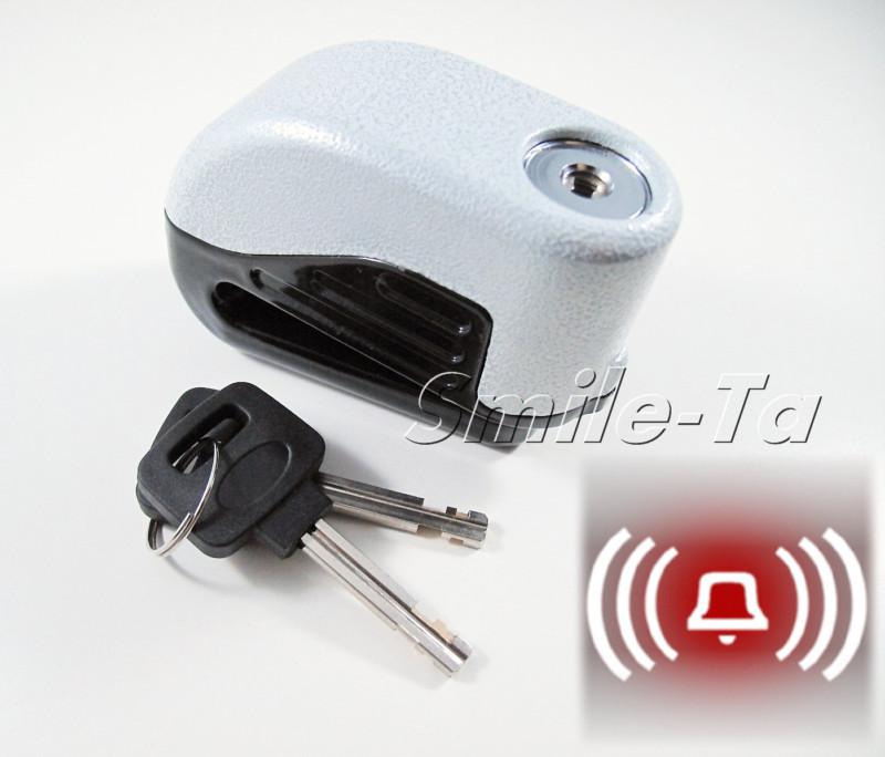 Motorcycle bike security alarm brake disc lock 6mm pin for kawasaki suzuki ktm-