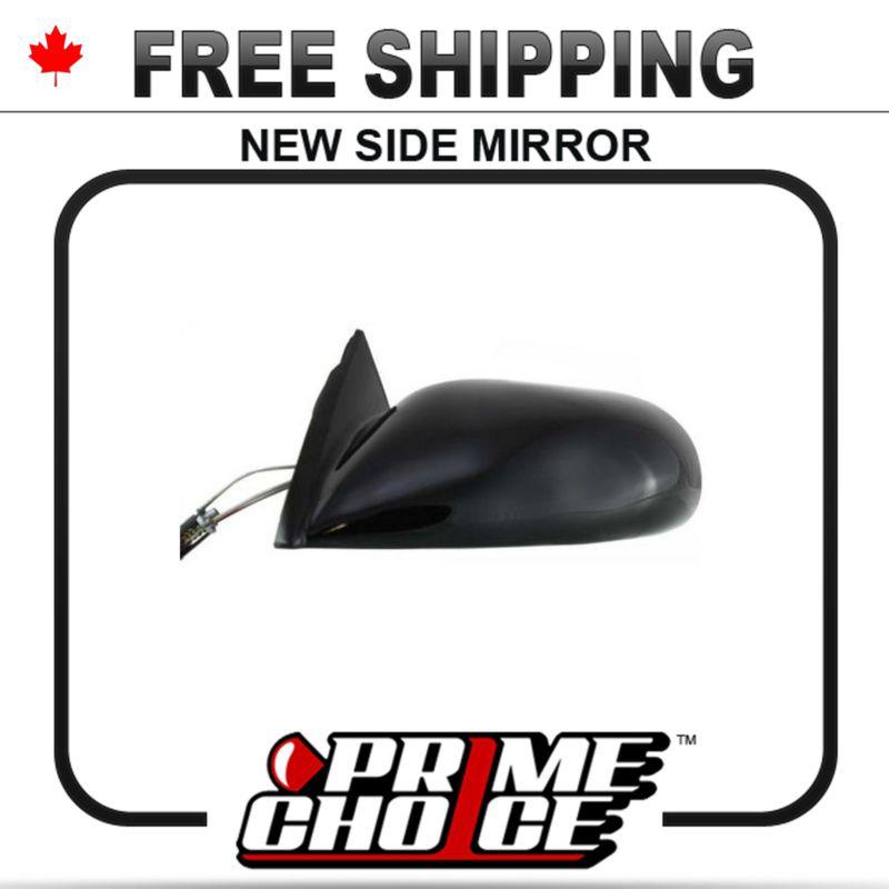 New manual drivers side view door mirror