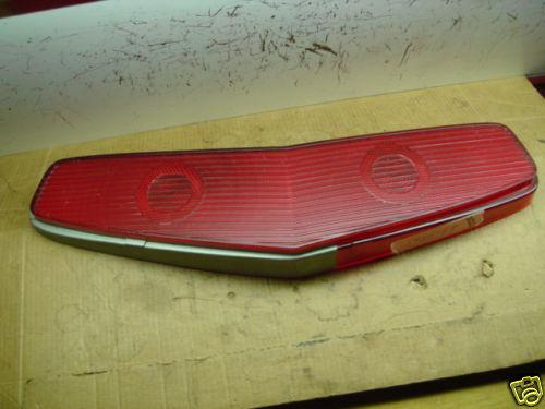 64 pontiac rh tail lamp lens new nos