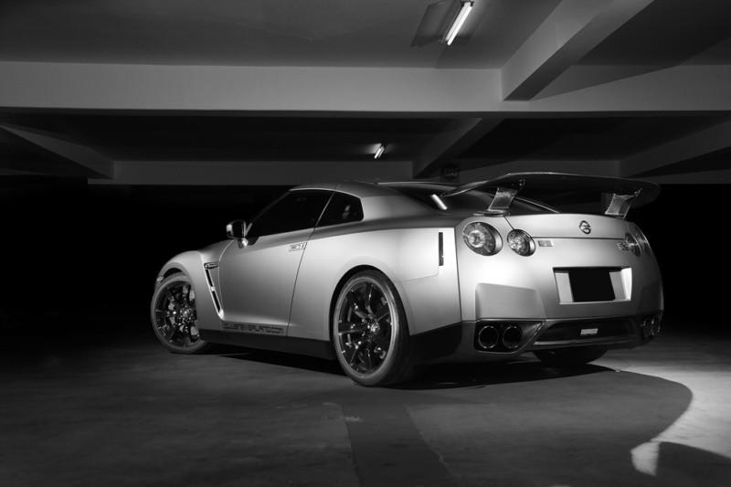 Nissan r35 gtr gt-r skyline hd poster super car b&w print multiple sizes avail