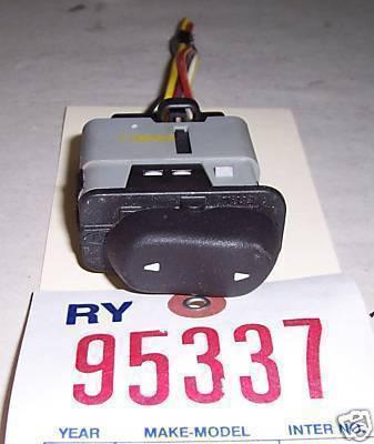 Mercury 96 sable window switch right/front blk 1996