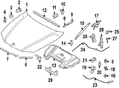 Bmw 51767159607 genuine oem factory original front seal