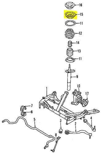 Bmw 31336764093 genuine oem factory original spring seat