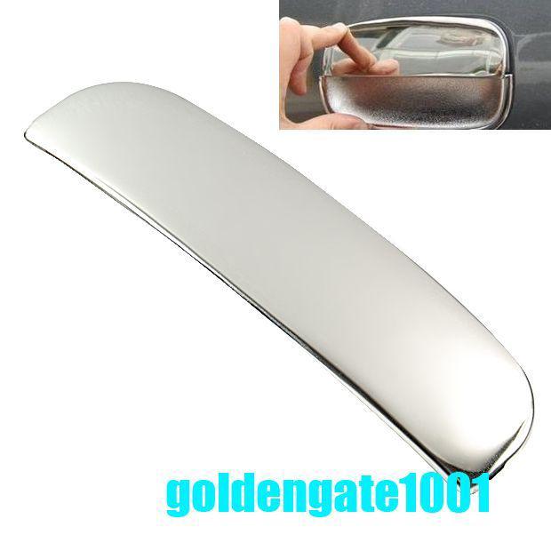 Stainless steel tailgate trunk door back lid handle cover trim for citroen c4 10