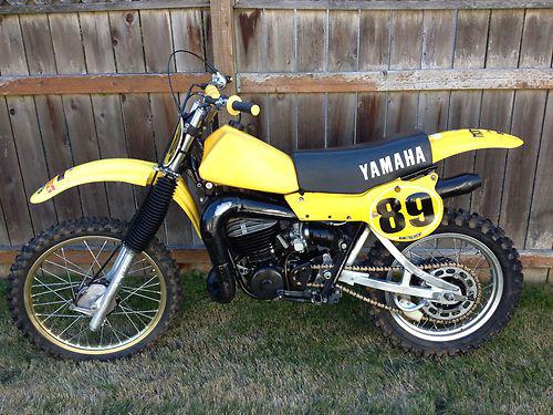 Yamaha 1979 yz400 vintage evo motocross