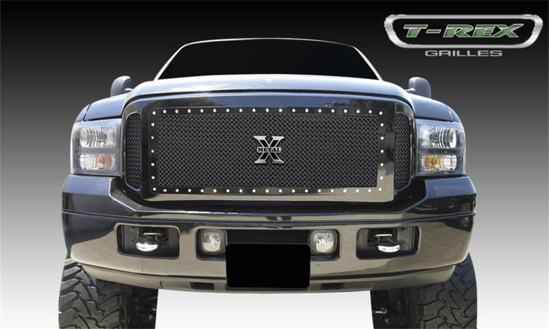 T-rex grilles 6715611 x-metal; studded mesh grille