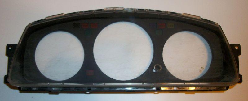 92-95 civic * instrument gauge cluster clear plastic cover * housing bezel trim