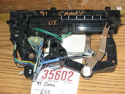 Camry 88-91 temperature heat/ac control switch 1988 1989 1990 1991