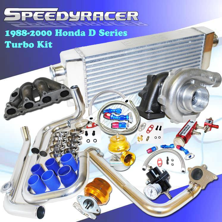 Complete turbo kit 1992-1994 honda d d15 d16 civic 250hp