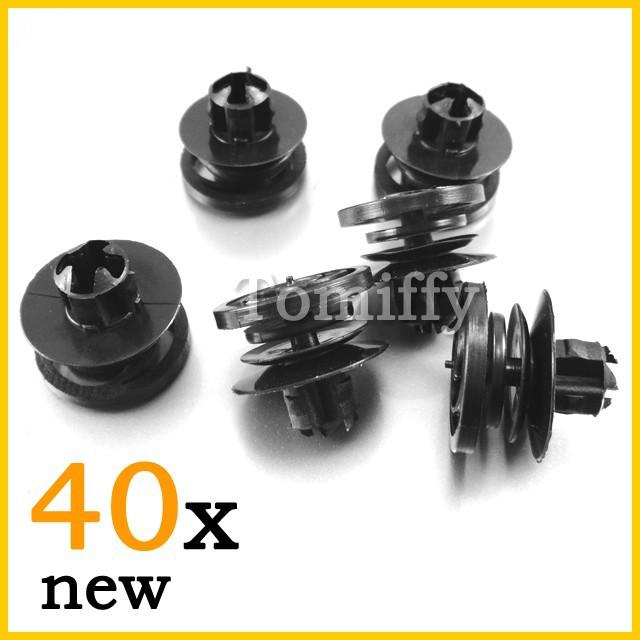 40 vw door trim panel retainer clips passat b5  golf jetta r32 mk4 3b0-868-243