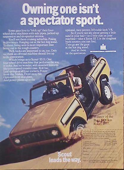 1979 international ih scout 4x4 original  ad c my store great ads  5+= free ship