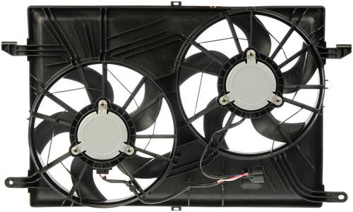 Dual fan assy 2009-2007 saturn outlook dual fan assembly platinum# 2111390