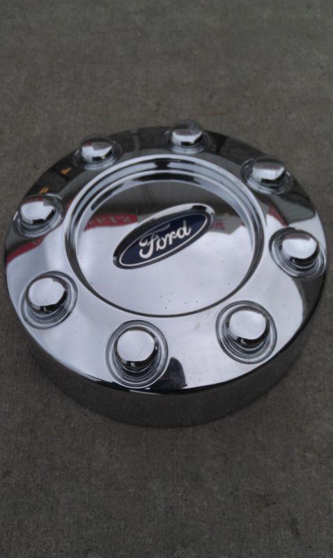 Ford f250 f350 sd wheel center cap chrome finish 5c34-1a096-ke 5c34-1a096-ze