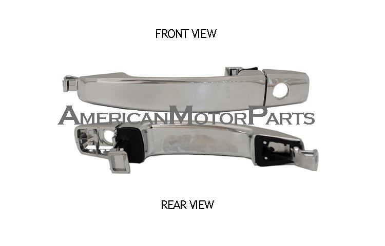 Depo driver replacement outside front chrome door handle chevy saturn aveo vue