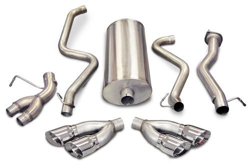 Corsa performance 14893 cat-back exhaust system 07-10 silverado 2500 hd