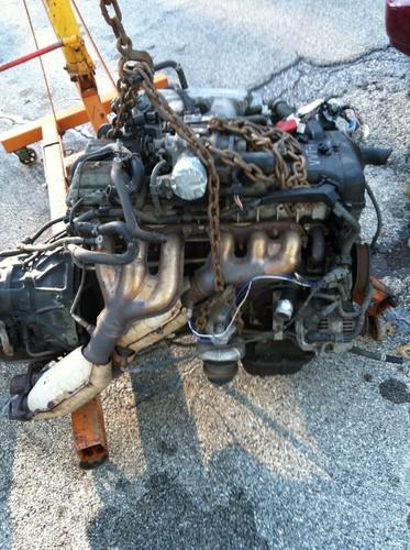 01-05 lexus is300 2jzge 3.0 motor trans wiring ecu and drive shaft 135k