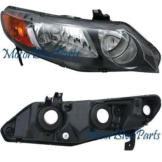 06-08 civic sedan headlight headlamp passenger right rh