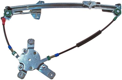 Window regulator, power w/o motor front right platinum# 1331829