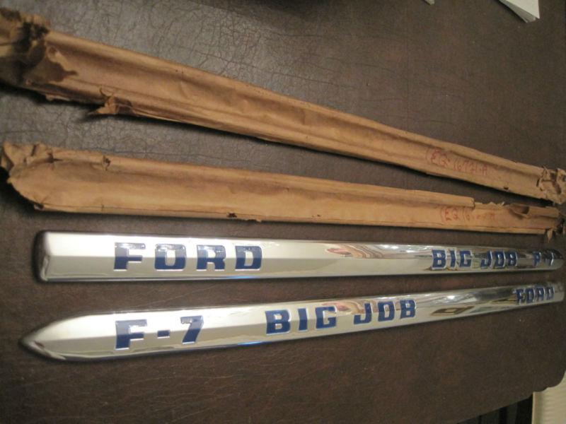 Nos 1951 ford truck emblems  f 7 big job