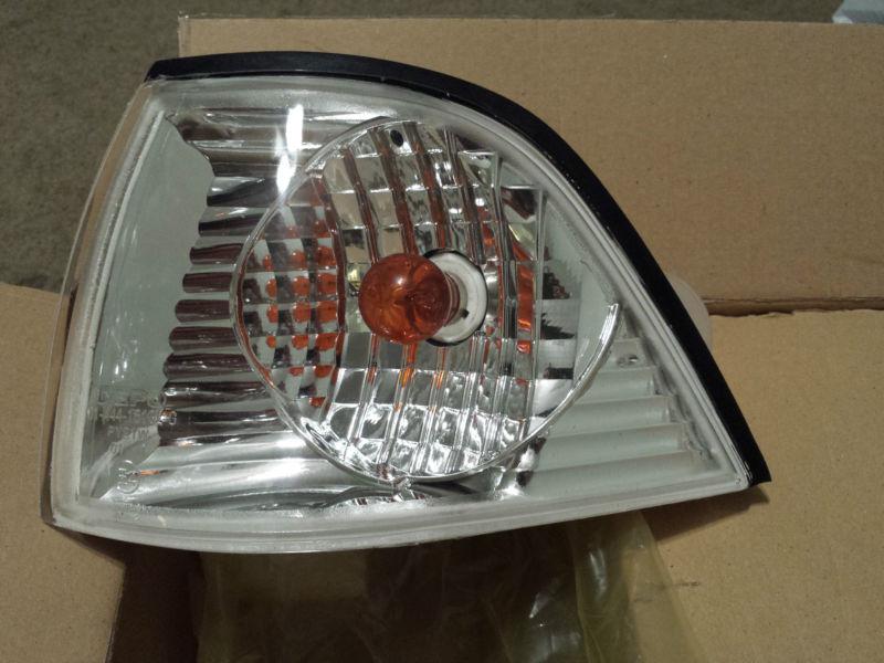 1992-1999 bmw e36 3 series 2dr corner signal parking light lamp clear new lf&rf