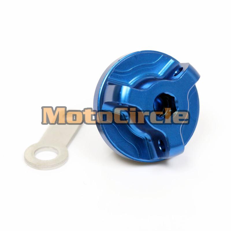 Blue cnc oil filler cap hayabusa gsf 650 1250 s bandit gsxr 600 750 1000 1300 r