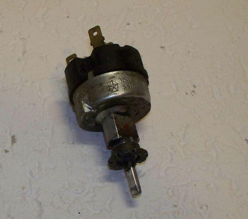 1972 dart duster 72 demon 2 speed windshield wiper switch pn 3488781 mopar