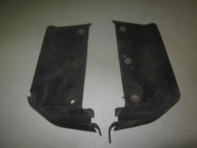 Both rear fender mud flap 85-87 250es big red 250 es atc honda 3 wheeler three