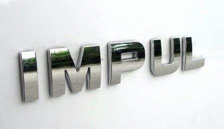 Impul plate impul logo impul emblem nissan grand livina almera versa note