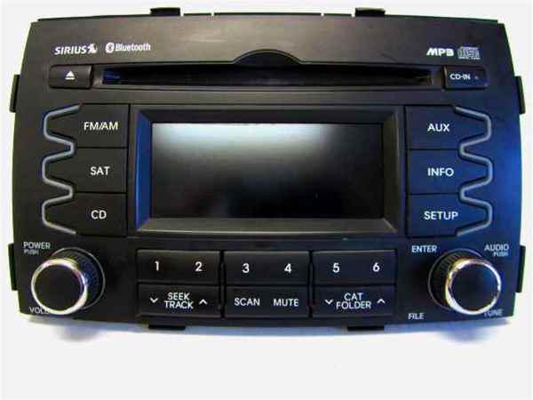 11 12 13 kia sorento radio cd mp3 satellite oem lkq