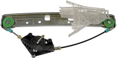 Window regulator, power w/o motor rear left platinum# 1333107