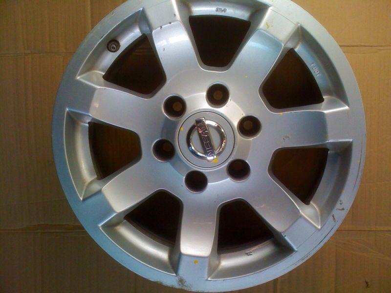 17" nissan titan armada 2004 2005 2006 2007 silver wheel rim oem factory 62435