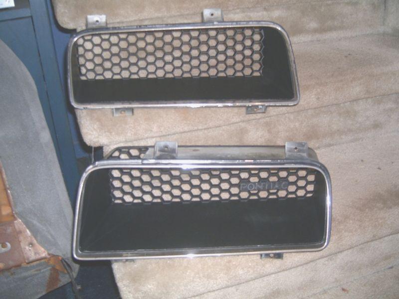 76 trans-am,firebird front grilles