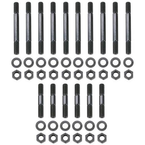 New arp steel small block chevy sbc 4-bolt main stud kit, large journal only